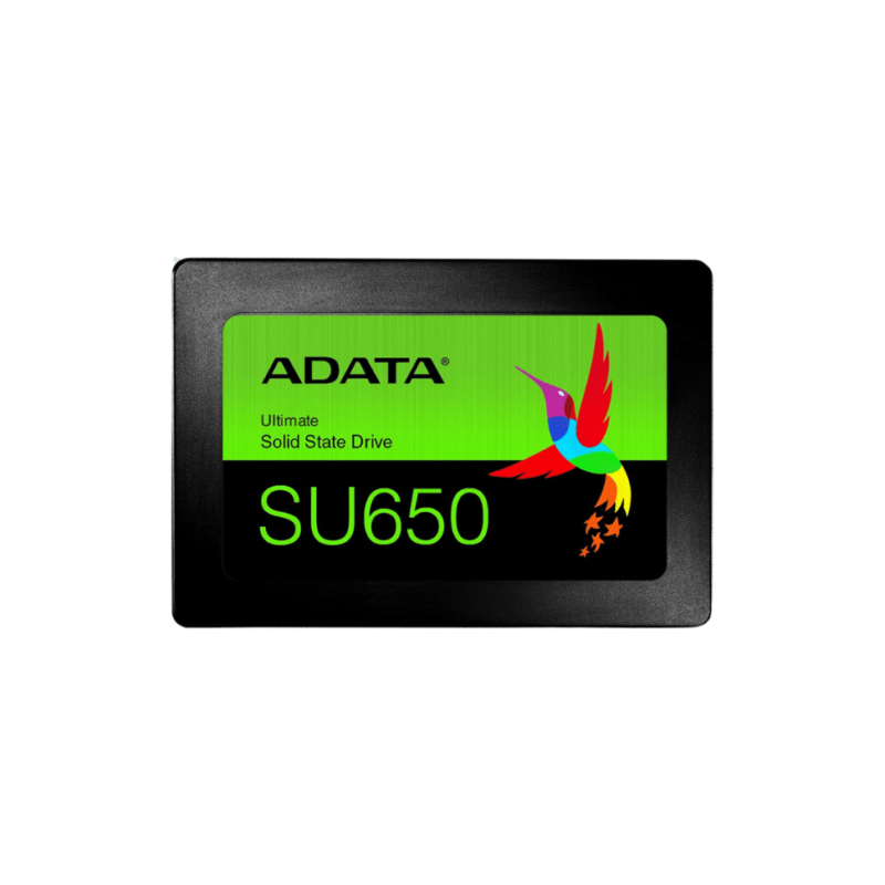 Disque Dur interne SSD ADATA SU650 SATA 2.5" 512 Go (ASU650SS-512GT-R)