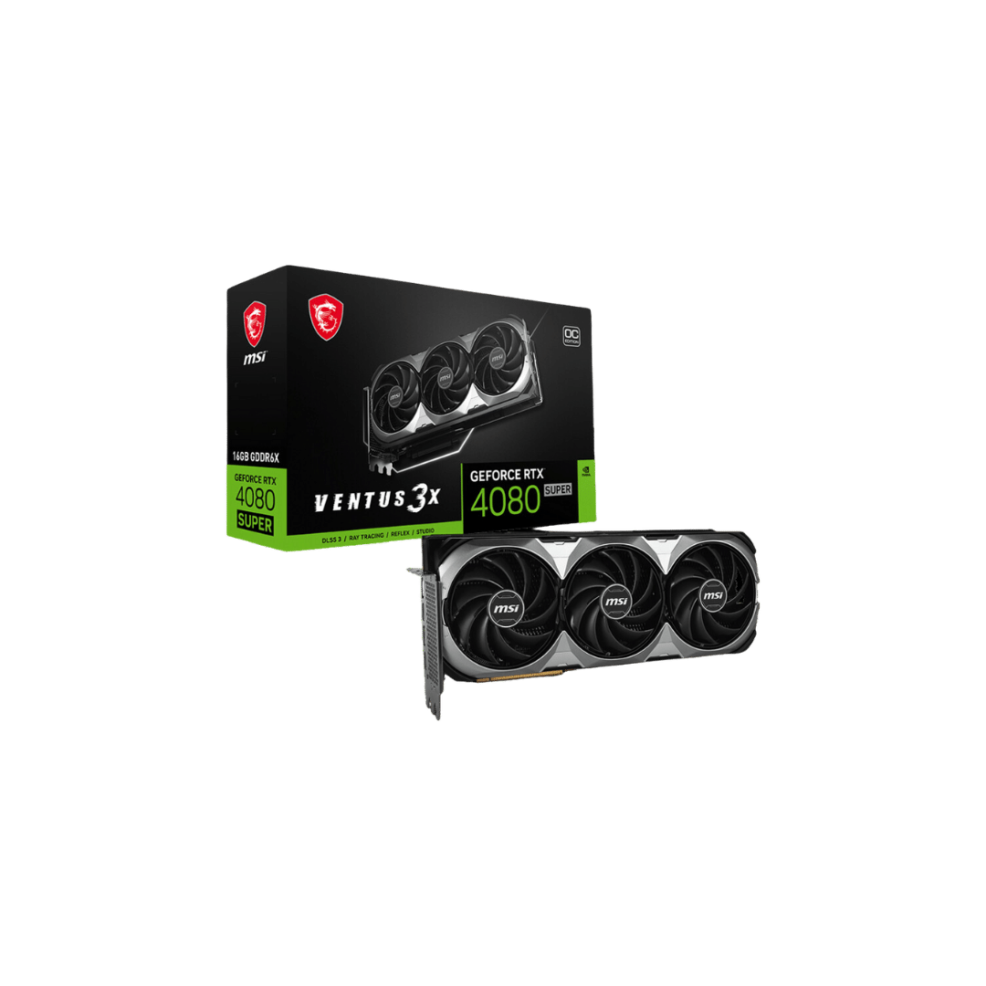 Carte Graphique MSI GeForce RTX™ 4080 SUPER 16G VENTUS 3X OC (MSI_912-V511-221)