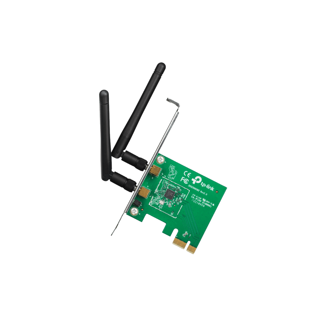 Adaptateur TP-Link PCI Express Wi-Fi N 300Mbps Avec équerre low profile (TL-WN881ND)