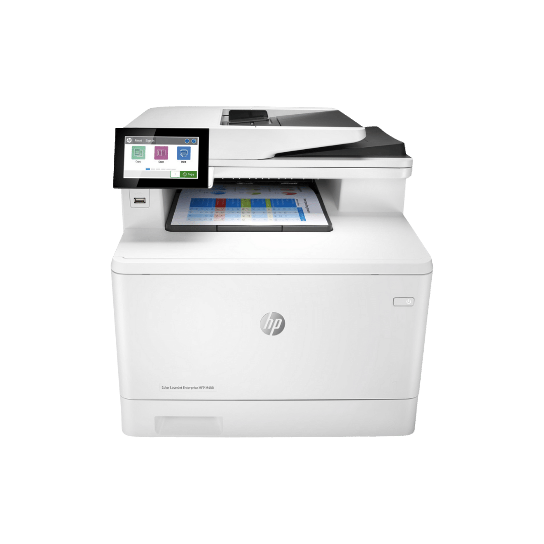 Imprimante Multifonction Laser Couleur HP LaserJet Enterprise MFP M480f (3QA55A)