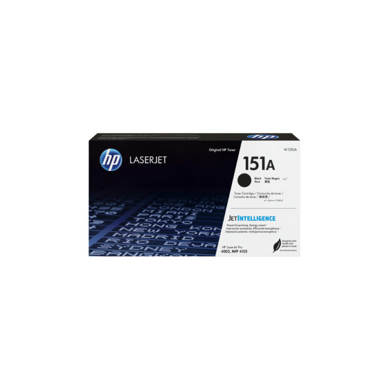 Toner LaserJet HP 151A Noir d'origine (W1510A)