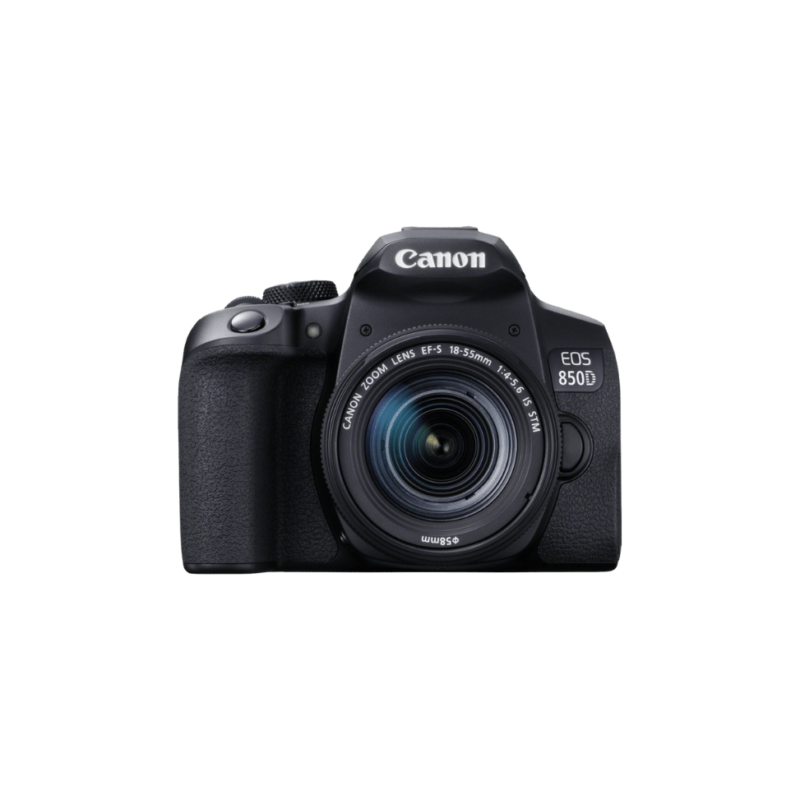 Reflex Canon EOS 850D + objectif EF-S 18-55mm IS STM (3925C002AA)