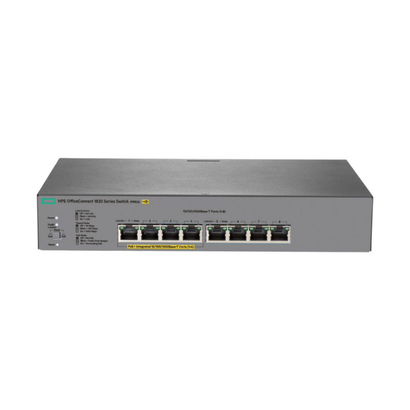 Switch Administrable HPE OfficeConnect 1820 8G PoE+ 65W (J9982A)