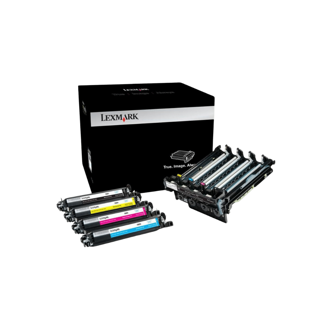 Lexmark 700Z5 Noir et Couleur Kit d'imagerie (70C0Z50)