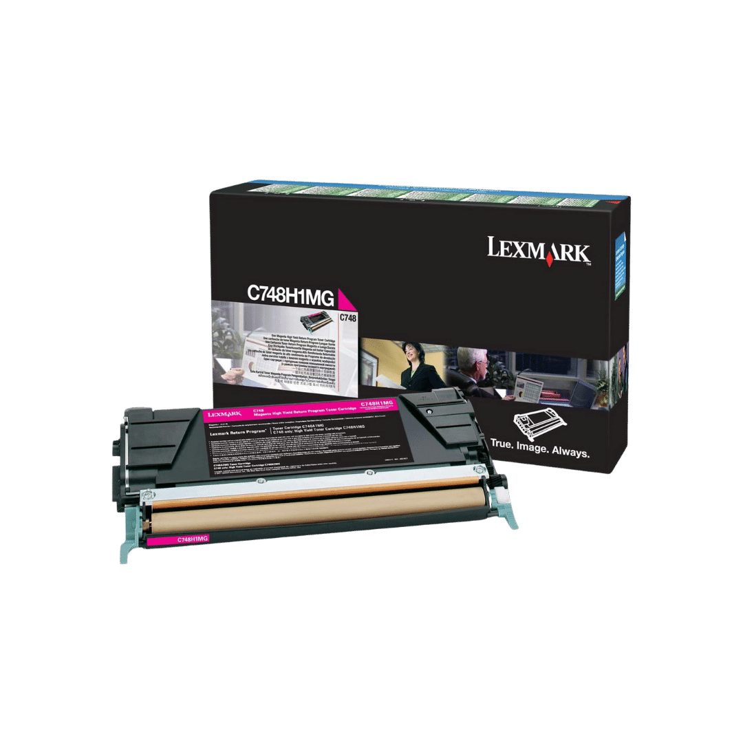 Lexmark C748 Magenta Toner Lexmark programme de retour (C748H1MG)