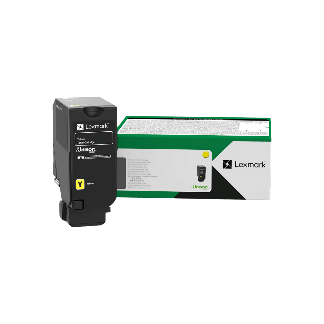 Lexmark CX735 Cartouche de toner du programme de retour Jaune (81C8XY0)