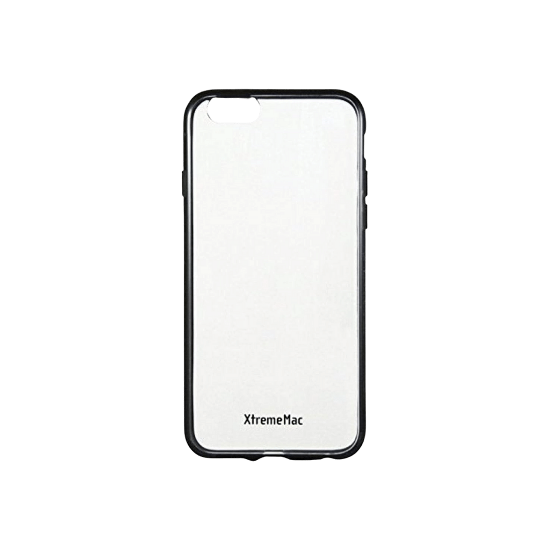 XtremeMac Soft Grip Back Clear Case iPhone6 ​​​​Microshield Accent Noir (Ipp-MA6-13)