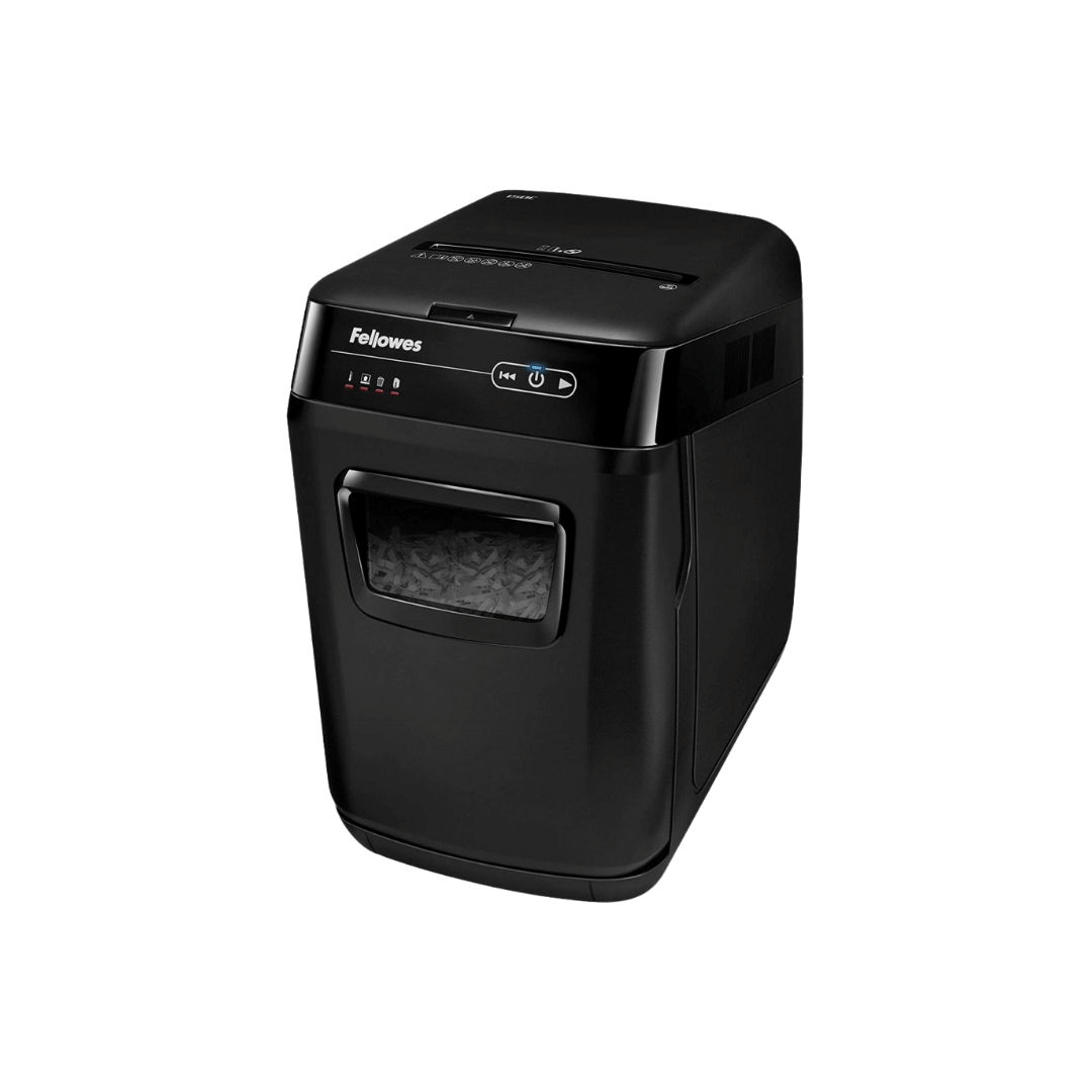 Destructeur de documents Fellowes AutoMax™ 150C Coupe croisée (4680101)