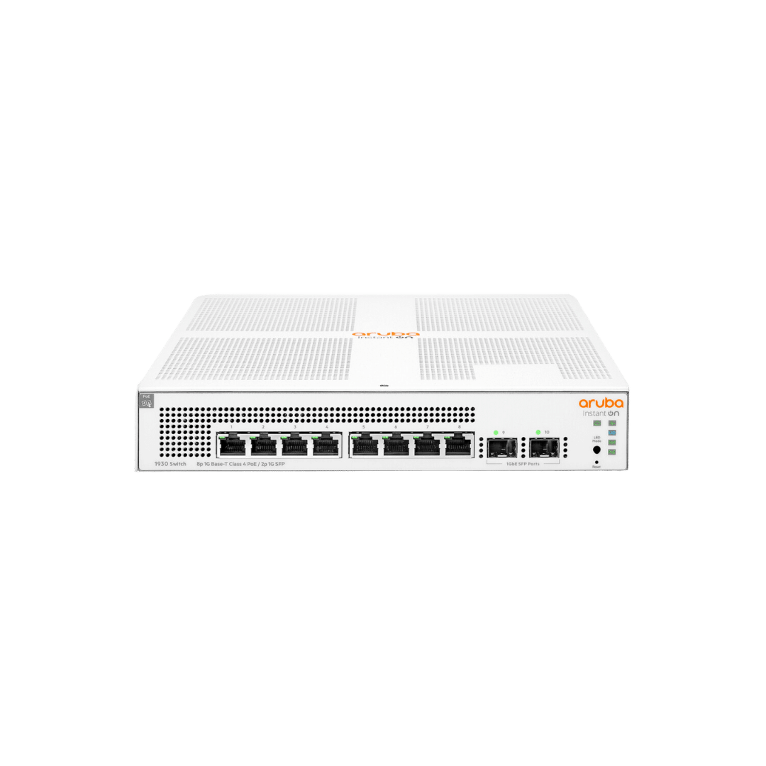 Switch Aruba Instant On 1930 8G Classe 4 PoE 2SFP 124 W (JL681A)