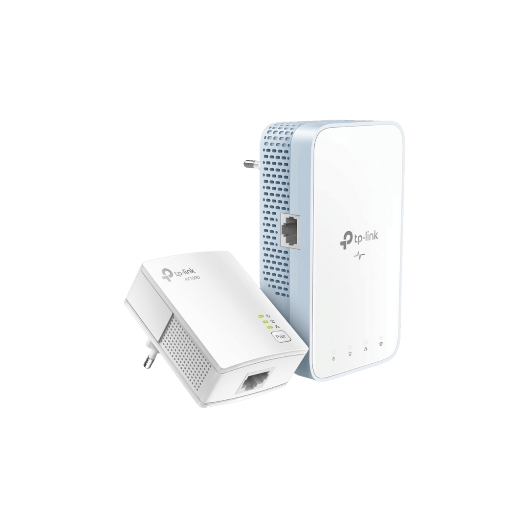 CPL TP-Link AV1000 Gigabit Powerline ac Wi-Fi Kit 300 Mbps (TL-WPA7517KIT)