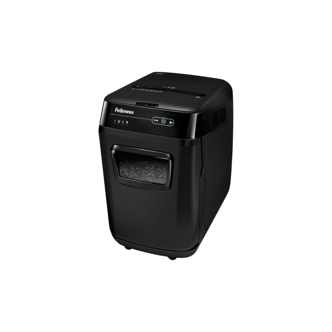 Destructeur de documents Fellowes AutoMax 200C Coupe croisée (4653601)