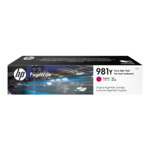 HP 981Y Magenta - Cartouche PageWide très haut rendement HP d'origine (L0R14A)