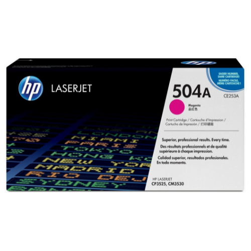 HP 504A Magenta (CE253A) - Toner HP LaserJet d'origine