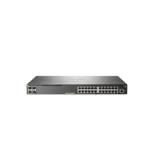 Switch Administrable Aruba 2930F 24 ports PoE+ 4SFP (JL261A)