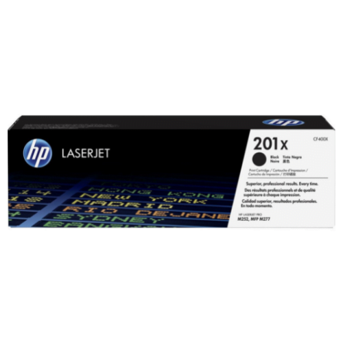 HP 201X Noir (CF400X) - Toner grande capacité HP LaserJet d'origine