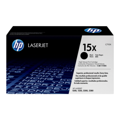 HP 15X Noir (C7115X) - Toner grande capacité HP LaserJet d'origine