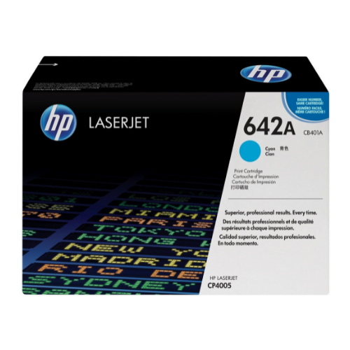 HP 642A Cyan (CB401A) - Toner HP LaserJet d'origine