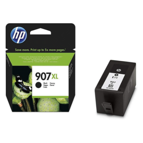 HP 907XL Noir - Cartouche d'encre grande capacité HP d'origine (T6M19AE)