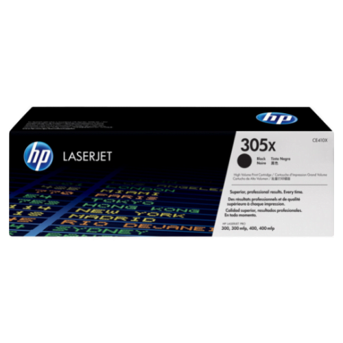 HP 305X Noir (CE410X) - Toner grande capacité HP LaserJet d'origine