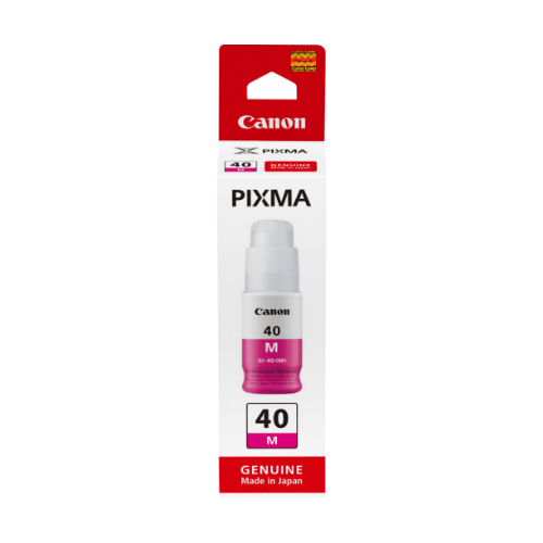 Canon GI-40 M Magenta - Bouteille d'encre Canon d'origine (3401C001AA)