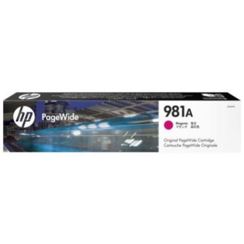 HP 981A Magenta - Cartouche PageWide HP d'origine (J3M69A)