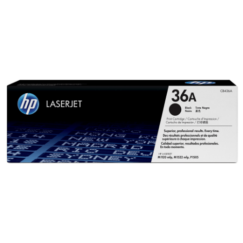 HP 36A Noir (CB436A) - Toner HP LaserJet d'origine