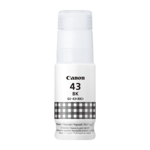 Canon GI-43BK Noir - Bouteille d'encre Canon d'origine (4698C001AA)