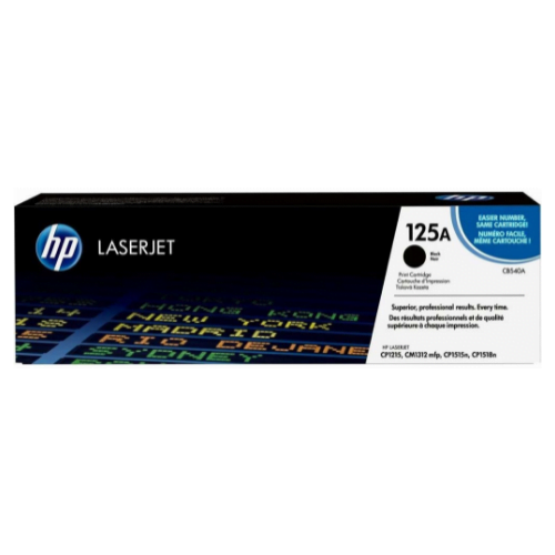 HP 125A Noir (CB540A) - Toner HP LaserJet d'origine