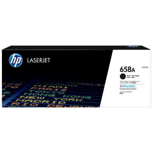 HP 658A Noir (W2000A) - Toner HP LaserJet d'origine