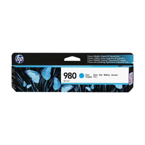 HP 980 Cyan - Cartouche d'encre HP d'origine (D8J07A)