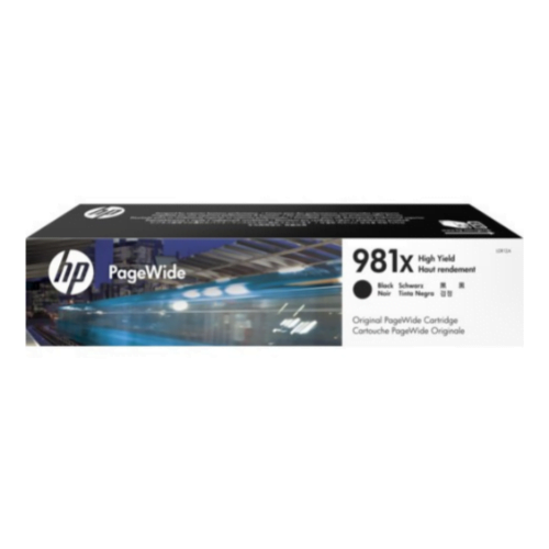 HP 981X Noir - Cartouche PageWide grande capacité HP d'origine (L0R12A)