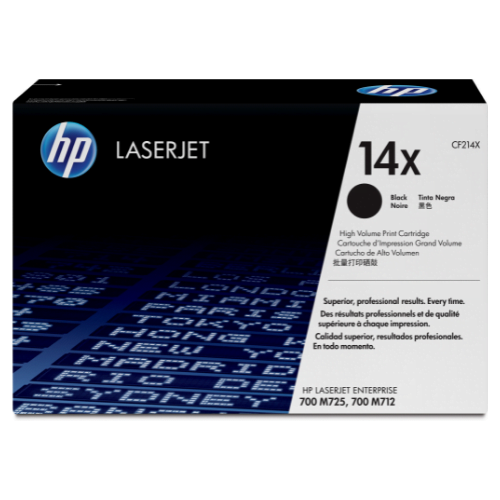 HP 14X Noir (CF214X) - Toner grande capacité HP LaserJet d'origine