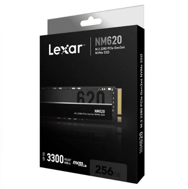 Disque Dur interne SSD M.2 LEXAR NM620 256Go – NVMe –