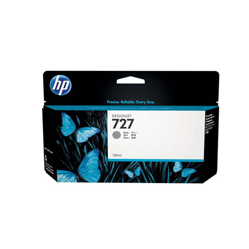 HP 727 Gris - Cartouche d'encre HP d'origine (F9J80A)