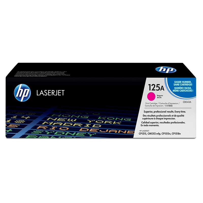 HP 125A Magenta (CB543A) - Toner HP LaserJet d'origine