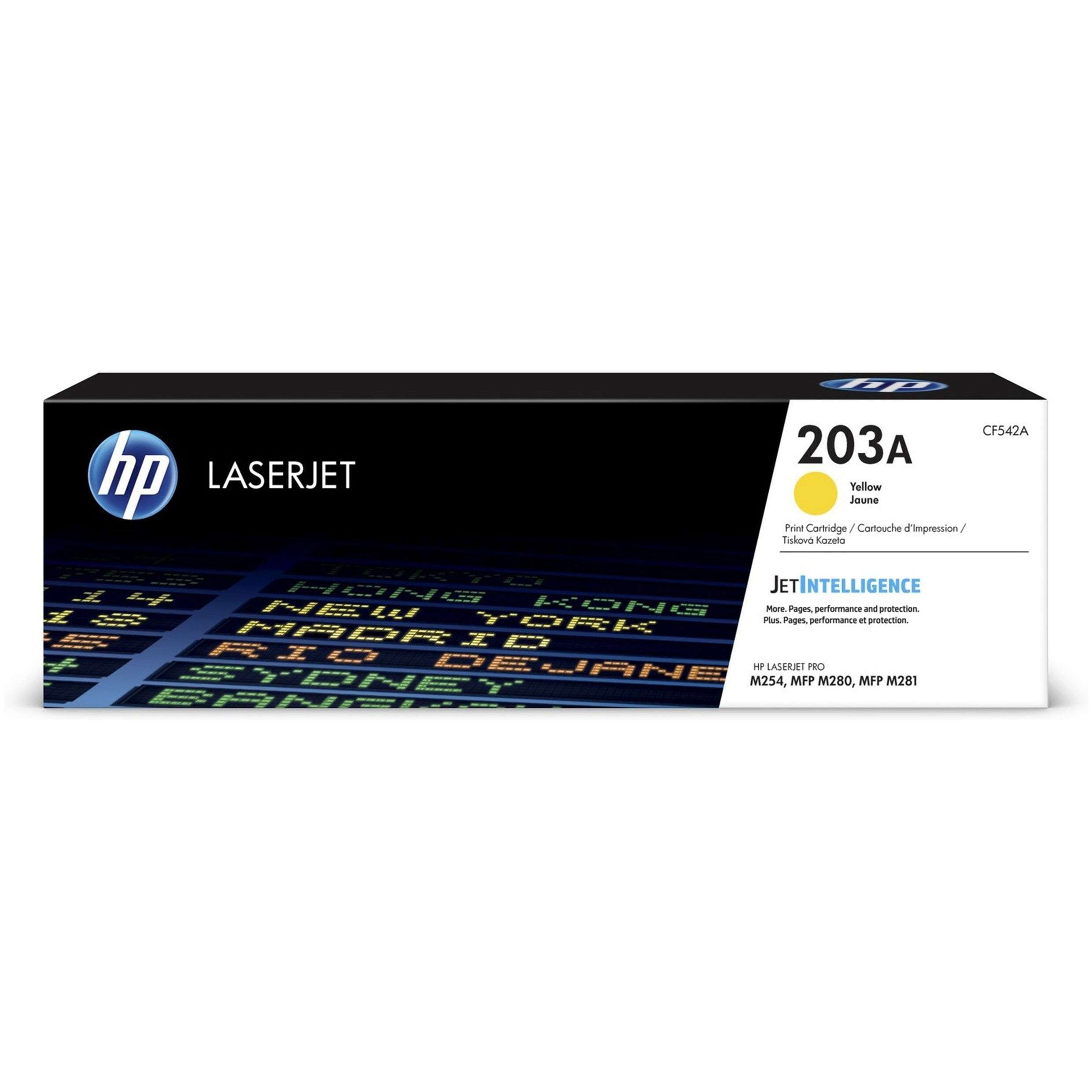 HP 203A Jaune CF542A - Toner LaserJet d'origine