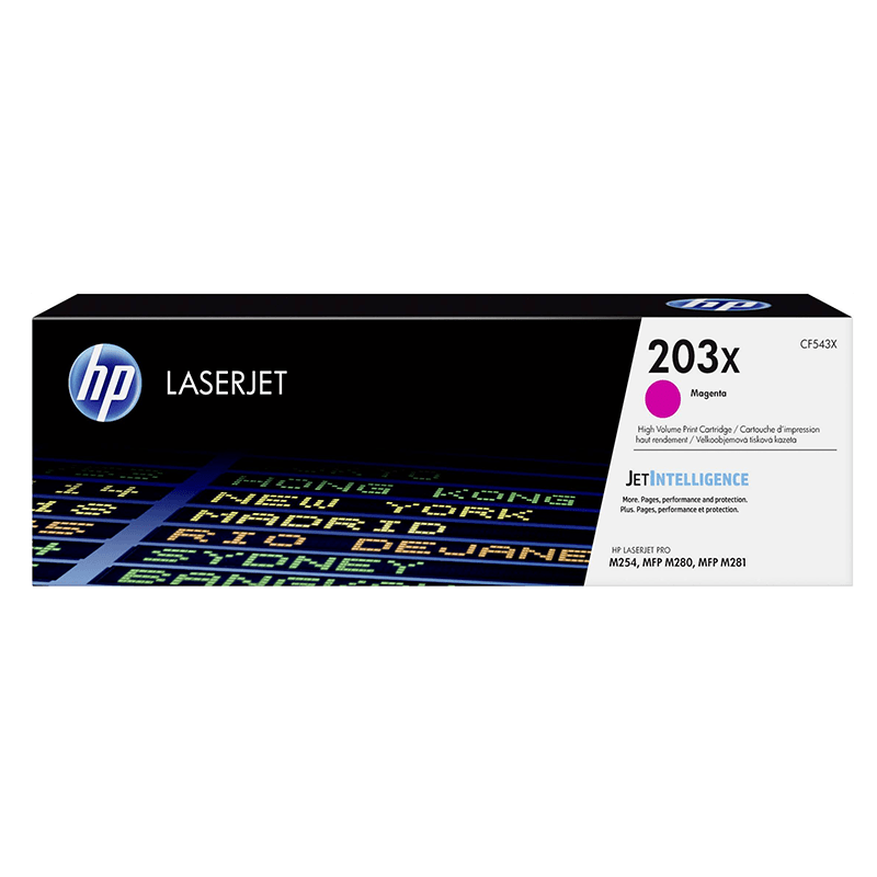 HP 203X Magenta (CF543X) - Toner HP LaserJet d'origine