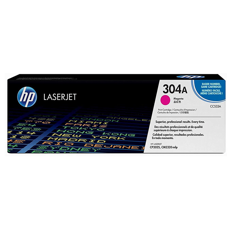 HP 304A Magenta (CC533A) - Toner HP LaserJet d'origine