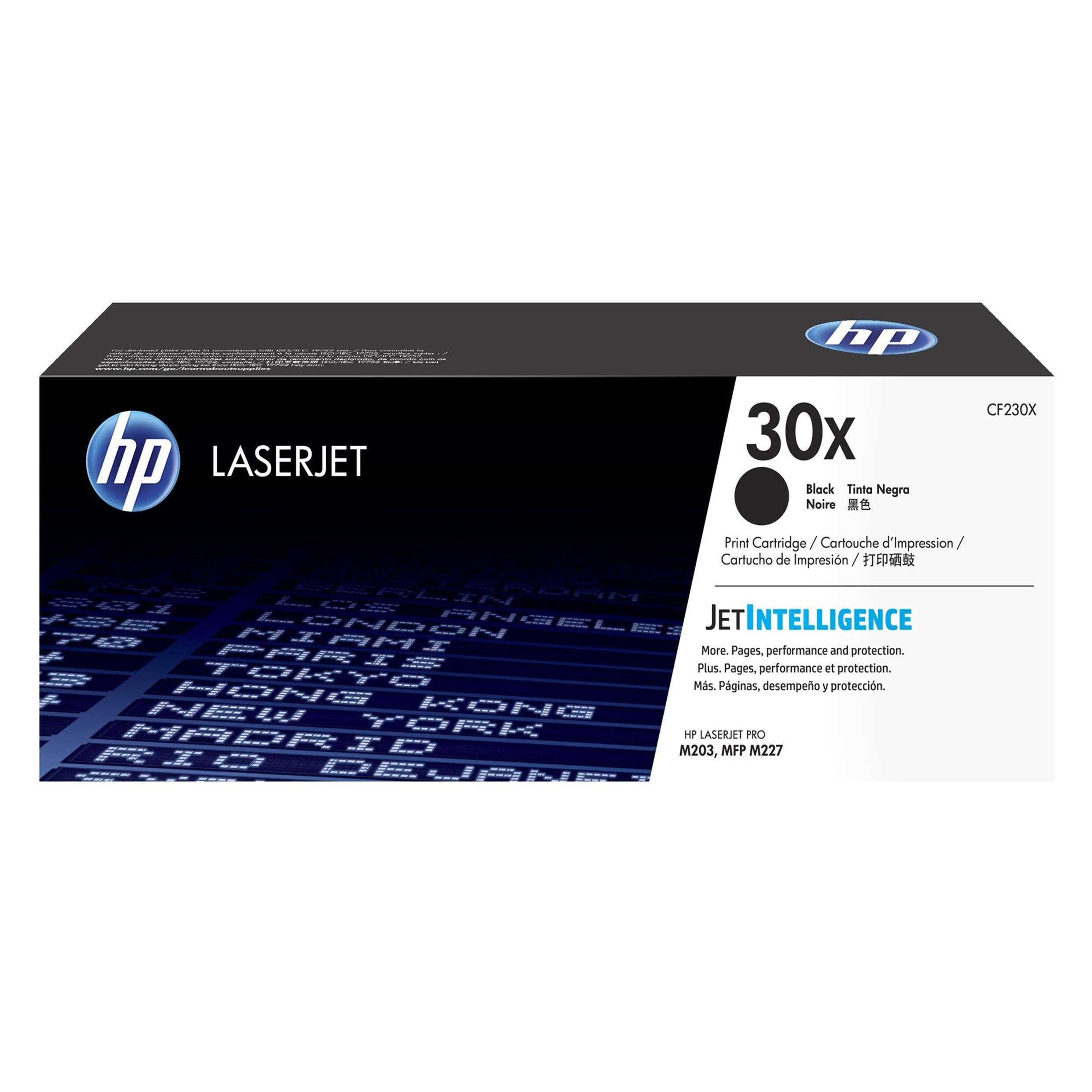 HP 30X Noir CF230X - Toner grande capacité HP LaserJet d'origine