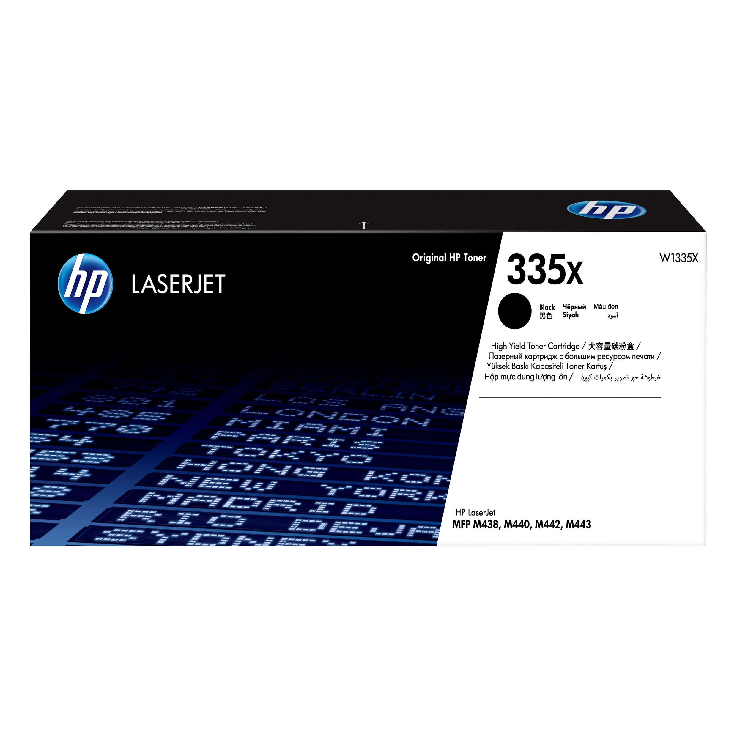 HP 335X Noir W1335X - Toner LaserJet d'origine à grande capacité