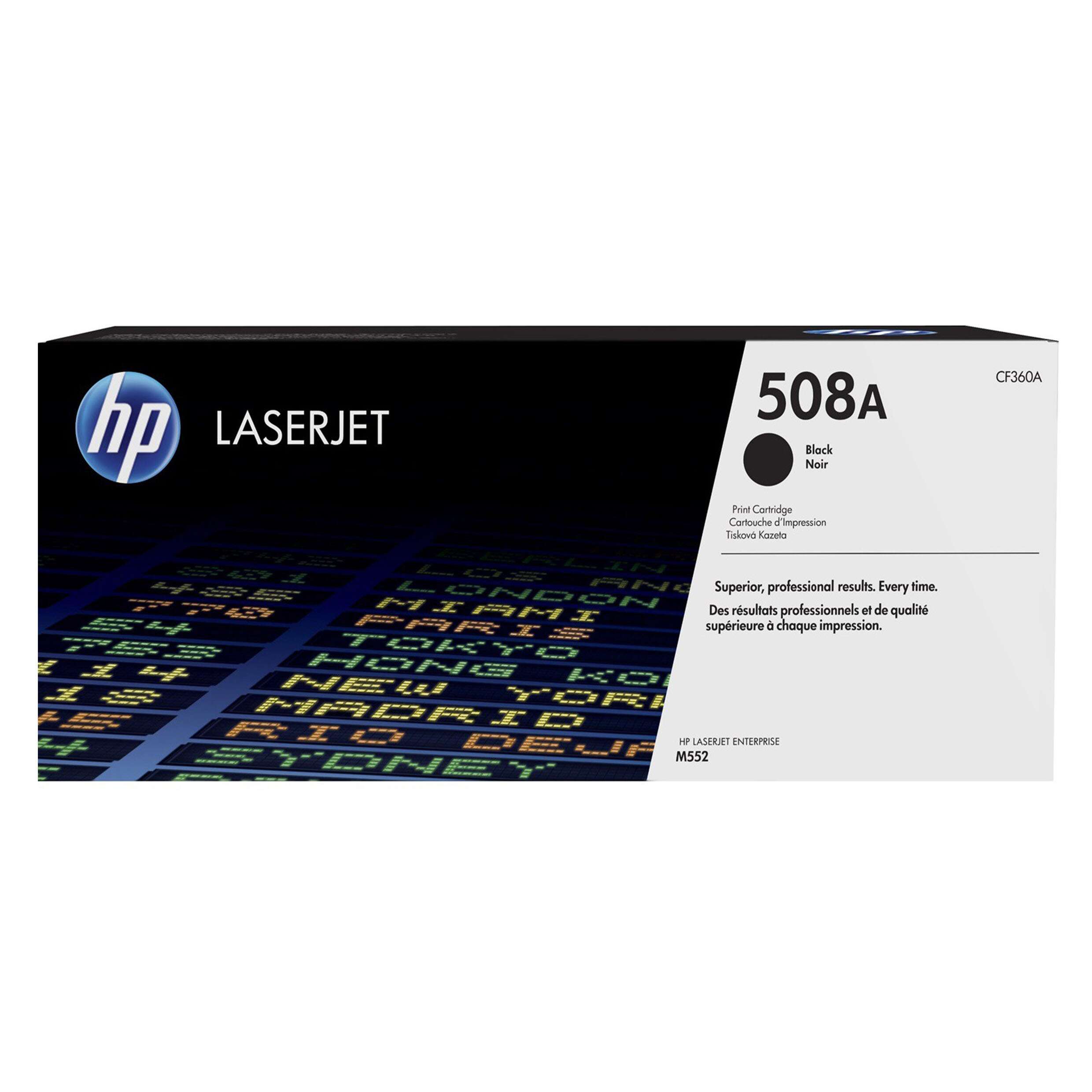 HP 508A Noir CF360A - Toner LaserJet d'origine