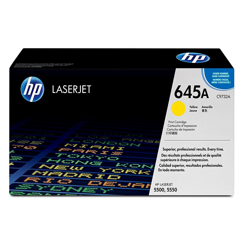 HP 645A Jaune (C9732A) - Toner HP LaserJet d'origine