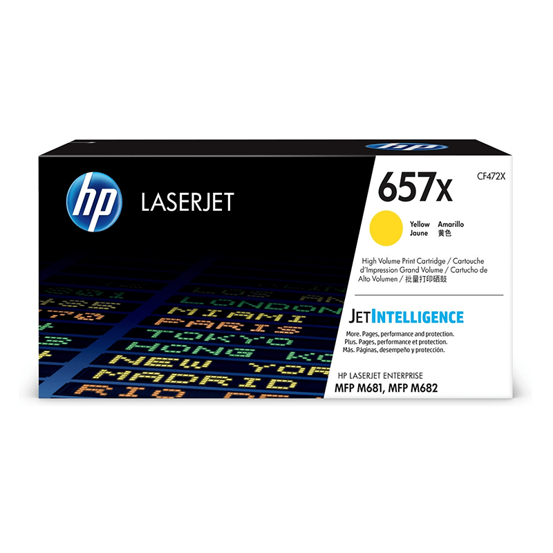 HP 657X Jaune (CF472X) - Toner grande capacité HP LaserJet d'origine