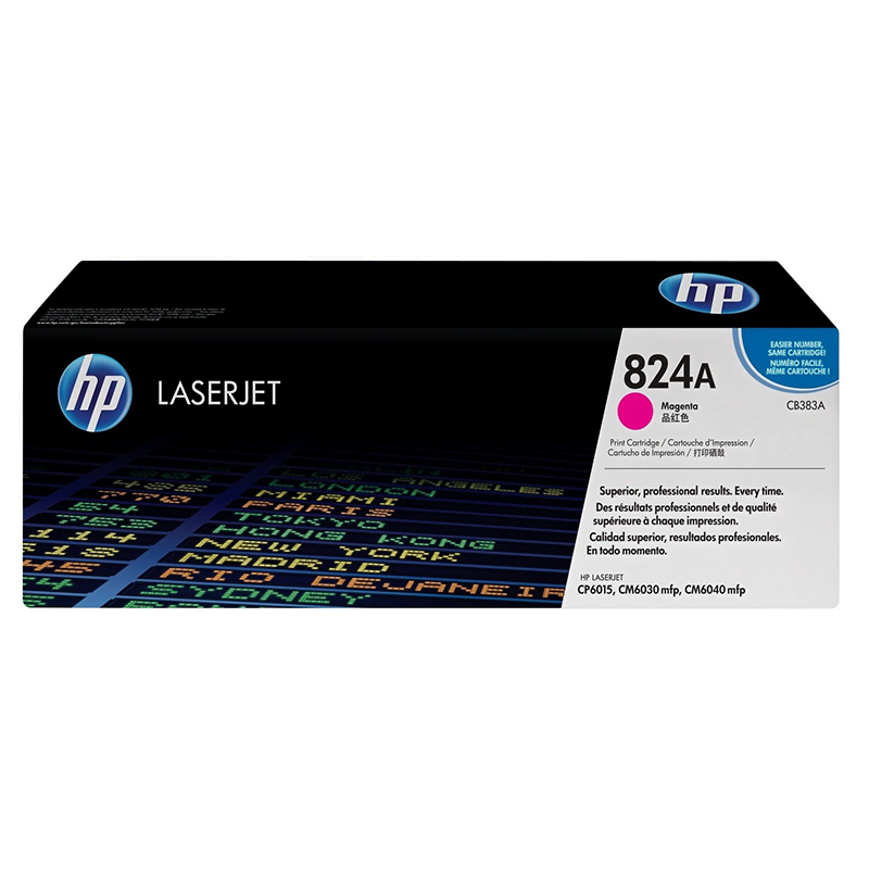 HP 824A Magenta (CB383A) - Toner HP LaserJet d'origine