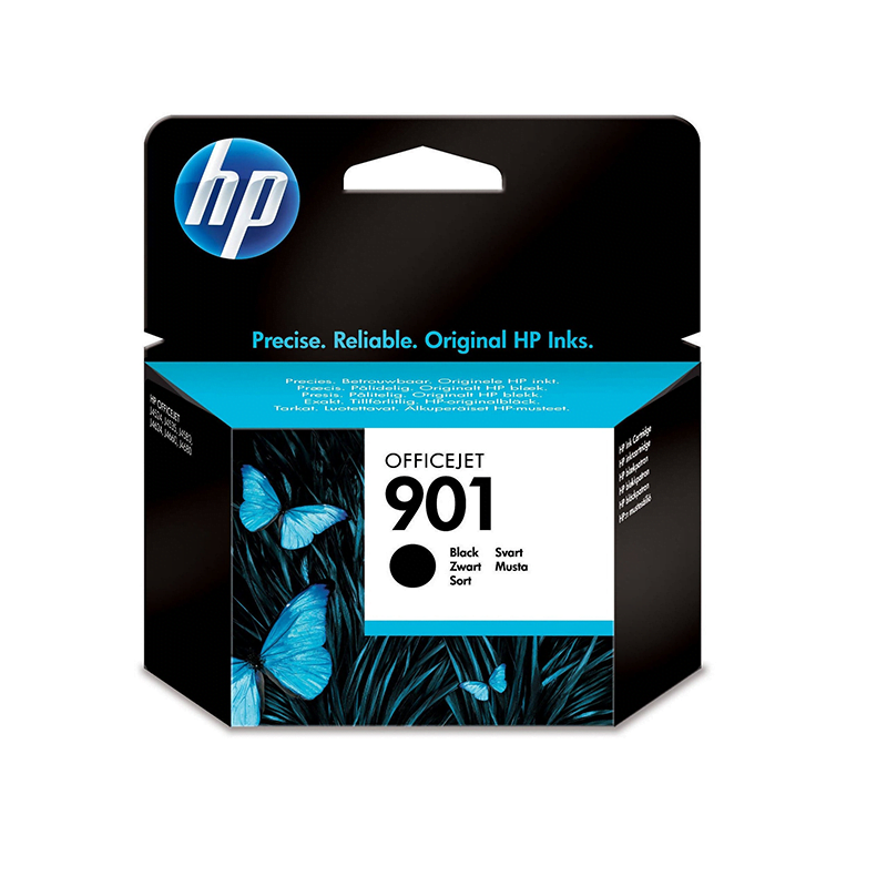 HP 901 Noir - Cartouche d'encre HP d'origine (CC653AE)