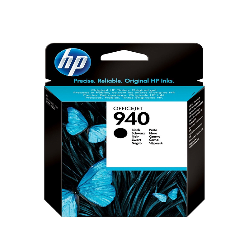 HP 940 Noir - Cartouche d'encre HP d'origine (C4902AE)