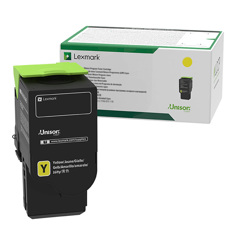 Lexmark CS/CX421 52x 62x jaune - Cartouche de toner d'origine (78C50Y0)