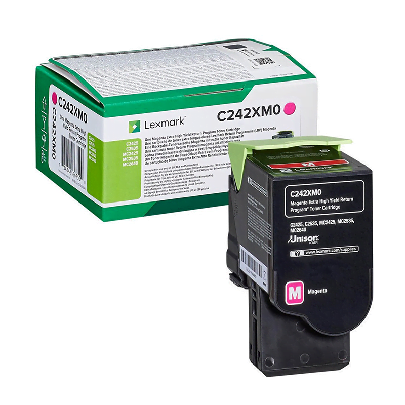 Lexmark Magenta (C245XM0) - Toner Lexmark programme de retour - 3500