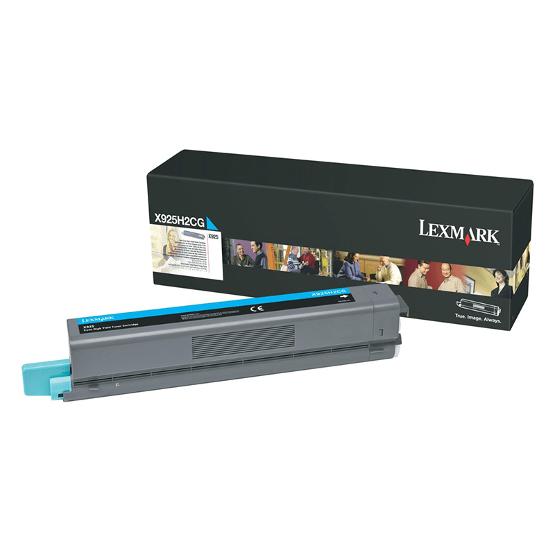 Lexmark X925 Cyan - Cartouche de toner d'origine (X925H2CG)