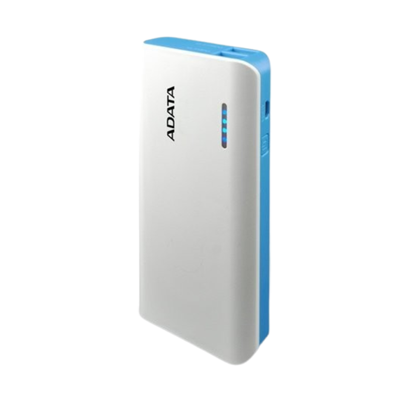 POWER BANK ADATA PT100 10000 MAH WHITE (PT100_10000)